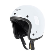RIMC Slim Helmet 500-Tx White Glossy | SNI Slim Head Retro Helmet Helmet Motor