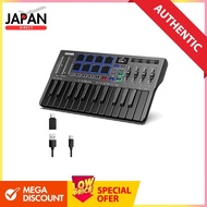 Donner USB MIDI Keyboard Controller 25 keys velocity-enabled touch slider OLED screen backlit pad fo