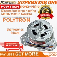 Motor Mesin Cuci Polytron Pwm-7067/Pwm 7067/7067/Dinamo Pengering/Spin