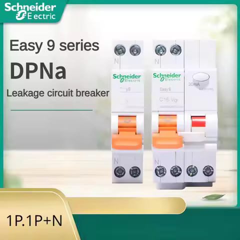 Schneider Easy9 C20 EA9AN1C16 1P N DPN Circuit Breaker Household Leakage Protector Air Switch for C4