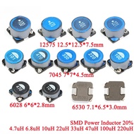 5-10Pcs 7*7*4.5mm SLF7045T PF SMD Power Inductor 4.7uH 6.8uH 10uH 22uH 33uH 47uH 100uH 220uH SLF1257