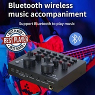 V8 Audio Stereo Headset Microphone Webcast Streamer Live Sound Card(Bluetooth)V8 BT USBเสียงชุดหูฟังไมโครโฟน Webcast