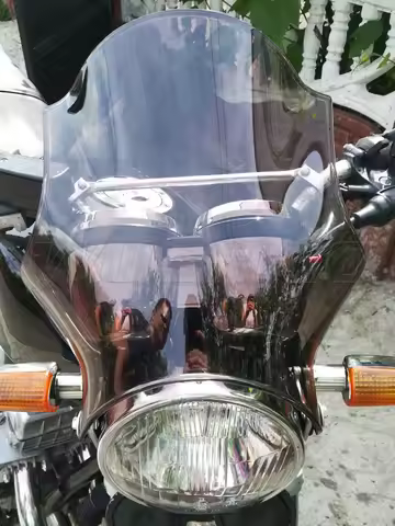 Street Bikes Motorcycle Windscreen Windshield Deflectors For Yamaha XJR1300 XJR400 XJR1200 XJR 400 1