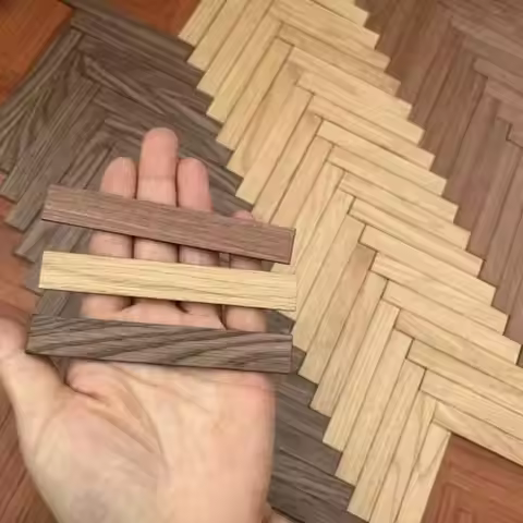 10pcs Mini Miniature Dollhouse Floor Boards PVC Multicolors Dollhouse Floor Tiles 10*1.5cm Furniture