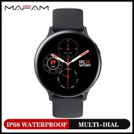 สมาทวอช MAFAM S20s  Smart Watch Men Heart Rate IP68 Waterproof Swimming Fitness Tracker Smart Bracelet Clock For Xiaomi Huawei PK KW19 White