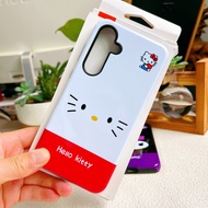 Sanrio Hello Kitty Double Layers Phone Case for Samsung S25 Ultra S24 Ultra S24FE A56 S23 S24+ S23 U