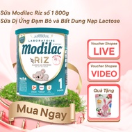 Modilac Riz Milk No. 1 800g for babies 0-6M with cow protein allergy and lactose intolerance Date 20