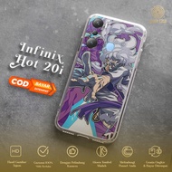 Upper Soft Case INFINIX SMART 5/6RAM 3 SMART 6 SMART 6 PLUS HOT 12 HOT 12i HOT 12PLAY HOT 12 PRO HOT 10PLAY/11 PLAY HOT 20S HOT 20i  Clear Case / Case Bening Motif ANIME - Softcase INFINIX - Silikon hp INFINIX - Kesing hp INFINIX - BISA COD