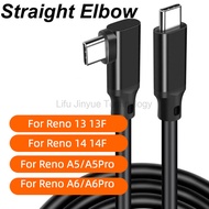 100W 5A 4K  20Gbps Super Transfer USB3.2 Date Cable  LIKAIYUE Type C Gen2 Wire Elbow for OPPO Reno 1