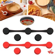 ELO 1pc Air Fryer Magnet Silicone Buckle, Reusable Fixation Air Fryer Magnets,  Non-Scratch Removabl
