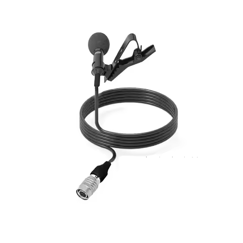AT62 Omnidirectional Condenser Lavalier Microphone For Audio-Technica ATW Locking 4-Pin cW Wireless 
