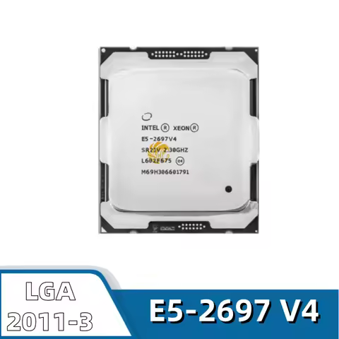 E5 2697 V4 CPU LGA 2011-3 CPU 18 Core 2.30GHz 145W SR2JV E5-2697V4
