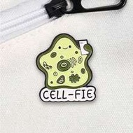 'cell-Fie' Biology Enamel Pin, Cute Cell Selfie Brooch, Unique Science-Themed Accessory, Perfect Gif