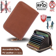 【LAZ Fashion Choice】MenBense Mens Short New Wallet Fashion Casual Large-Capacity Wallet Multi-Card Wallet Mens Retro Style PU Soft Leather Mens Zipper Coin Purse Dompet Lelaki Pendek Zip Beg Duit Syiling 男士钱包 短款零錢包 卡包 钱夹