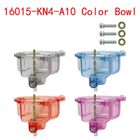 Motorcycle Carburetor Clear Bottom Transparent Oil Cup Fit For TMX125 150 200 PZ CG NXR TITAN FAN Fl