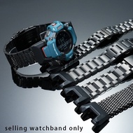 Modified stainless steel watch strap for G-SHOCK Casio retro small square GBD-H2000 replacement stai