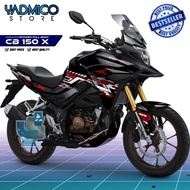CB 150 X Full Body Decal CB150 X Fullbody Motorcycle Sticker/ CBX 150 Decal/ CB X 150 Striping/ Hite