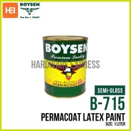 ◺ ☩ ∤ ✷ BOYSEN Latex Paint 1L  (Flat White / Semi-Gloss White / Gloss White)