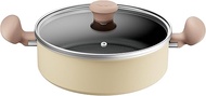 Tefal Daisy Shallow Pan 24cm w/Lid