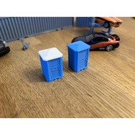 Toilet Diorama 1:64 - Hotwheels matchbox diorama