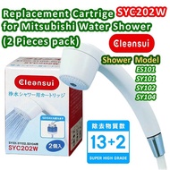 Mitsubishi  Cleansui Water Shower Cartridge 2 Pieces (SYC202W)