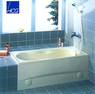 【 大尾鱸鰻便宜GO】HCG 和成衛浴 F6045A 塑鋼浴缸 SMC浴缸【 有正面牆 】137.5*72*56cm