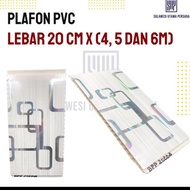 Plafon Pvc Bermotif Minimalis Mewah