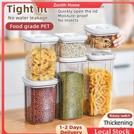 600/1300/2000ML Airtight Container Food Storage Canister Container Cereal Container Sealed Container