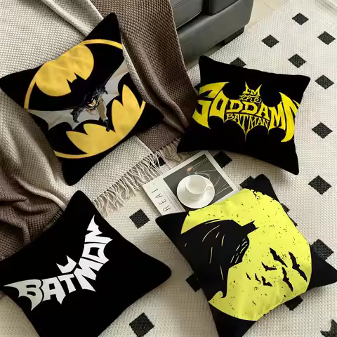 Amine B-Batmans pillow cover sofa cushion cover home room decoration children gift