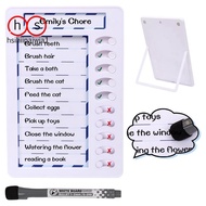 1Set Erasable Chore Chart for Kids,Reusable to Do List Board My Chores Magnetic Dry Erase  Board ABS