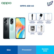 OPPO A58 4G 8GB+128GB | Li-Po 5000 mAh | 6.72 inches | IPS LCD |  MediaTek MT6769 Helio G85 (12nm) |