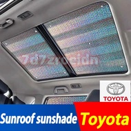 Fit for TOYOTA Car Sunroof Sunshade Heat Insulation Cover Windscreen Sun Shade Sun Protection Corolla Cross YARIS ALTIS