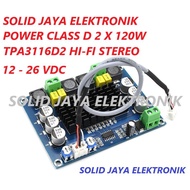 POWER CLASS D TPA3116 STEREO 240W TPA3116D2 XH-M543 2X120W HI FI AMLPIER CLAS D MODULE AUDIO