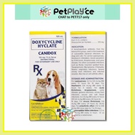 ∞ ✌ ☁    Canidox / LC Dox for Dogs & Cats Doxycycline / Doxycycline Hyclate Liquid 120ml Liquid Can