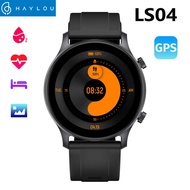 Haylou RS3 LS04 Smart Watch 1.2-Inch AMOLED Screen GPS 5ATM Waterproof Heart Rate Monitor Sport Smartwatch Android IOS Watch