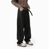 Wide Raw Denim Pants by Money Alter / Denim Trousers / Unisex Trousers