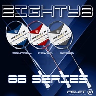 FELET Eighty8 (POWER/CONTROL/SPEED) Badminton Racquet 4u Racket Badminton Racket Raket Badminton