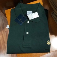 Brooks Brothers Booker Brothers เสื้อยืดแขนสั้นผู้ชายฤดูร้อน Slim Lapel เสื้อโปโลใหม่ U.S. Original