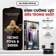 Tecno Pova 6 / Pova 6 NEO / Pova 6 Pro full screen tempered glass, screen protector - GN STORE