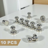 Gantungan Magnet Push Pin Thumbtacks Refrigerator N35 10 PCS, Magnet Kulkas Papan Tulis Kuat & Serba