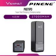 PINENG PN879PD 27000MAH CAPACITY POWERBANK 145W QUICK CHARGE FOR LAPTOP LED DIGITAL DISPLAY FAST CHA