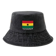 Football Event 2026 Printed Ghana Flag Bucket Hat, a Unisex Fashionable and Versatile Printed GHANA 