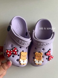 (C011) รองเท้าCrocsเด็กมือสองของแท้ รองเท้าแบรนด์เด็กมือสองของแท้(ส่งฟรี)รองเท้าcrocsมือสองของแท้