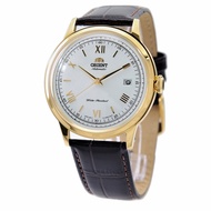 Orient watch Bambino Classic White Automatic (with manual winding) Overseas model FAC00007W0 Men's