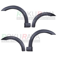 Proton Satria GTI 1st Gen (1994 - 2006) GTI Style Side Fender Arch Trim PU Bodykit (4 Pieces) Raw Ma