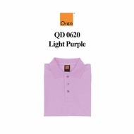 OREN SPORT QD0620 Light Purple Quick Dry Polo T-Shirt Unisex Cool Fit Microfiber SUNBEAR.com.my