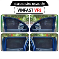 Magnetic curtain type 1 for VINFAST VF3 Car, Set of 4 standard car form panels, Anti-UV -