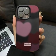 Casing iPhone 11 12 13 14 15 16 17 Pro Max Gradient Heart Case For iPhone 11 12 13 14 15pm 14PM 16PM