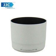 JJC LH-T73B(W) White Lens Hood for Canon EF 70-300mm f/4-5.6L IS USM Camera Lens ( ET-73B )
