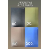 EXERCISE BOOK A4 PLASTIC PP COVER